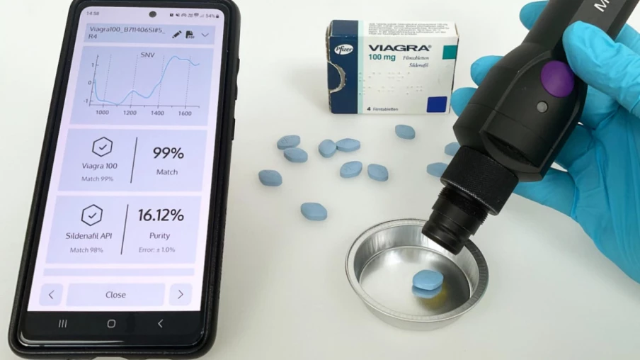 UNIL: un appareil pour identifier les contrefaçons du Viagra