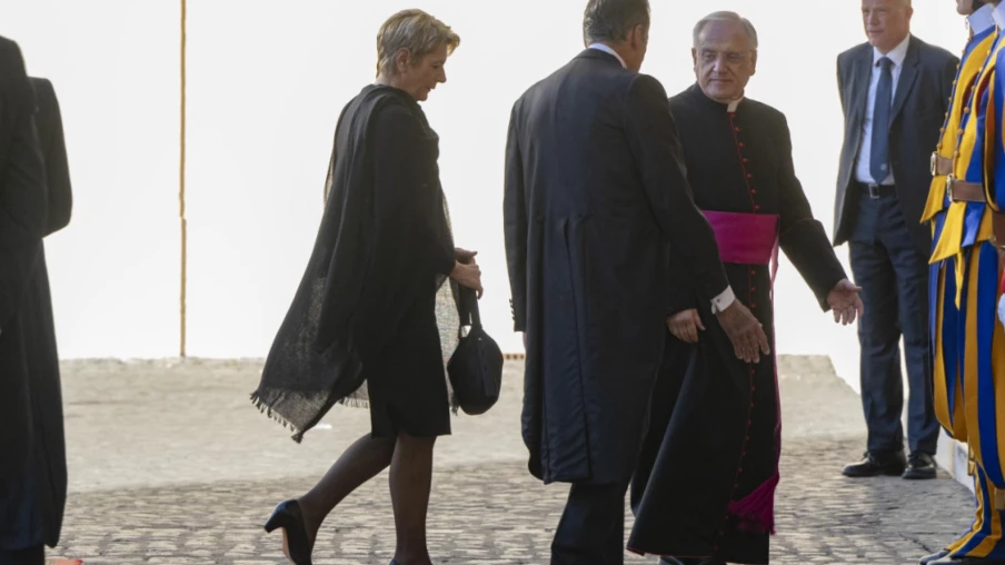 La présidente de la Confédération rencontre le pape Léon XIV