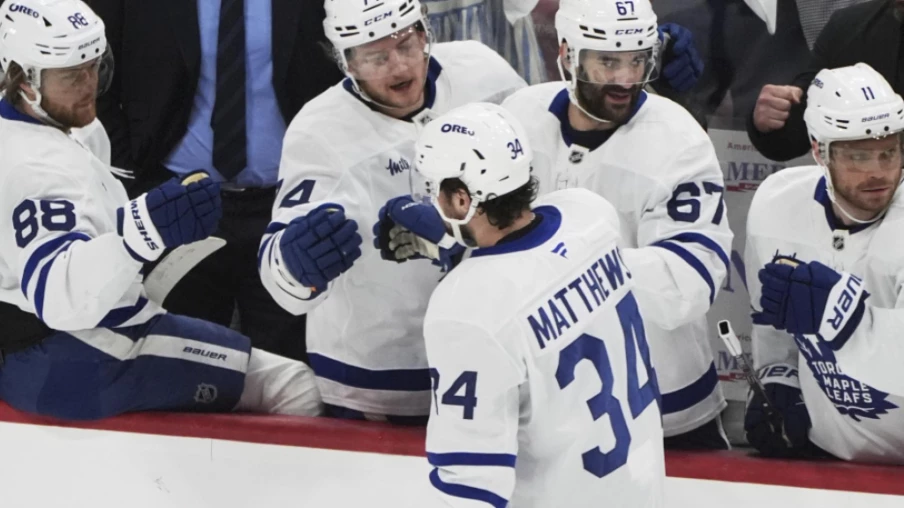 Toronto s'impose 2-0 et revient à 3-3 face aux Panthers