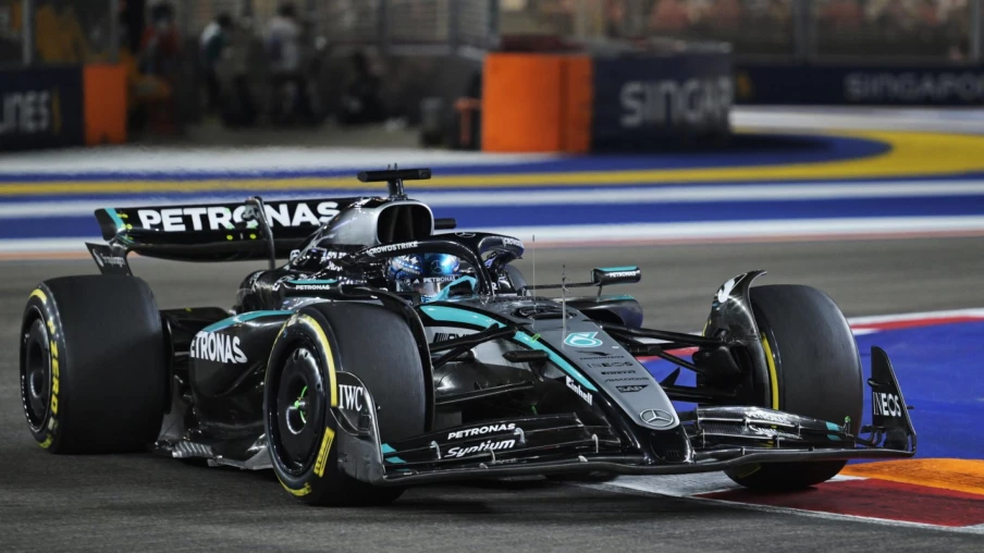 George Russell (Mercedes) signe sa 5e victoire au GP de Singapour