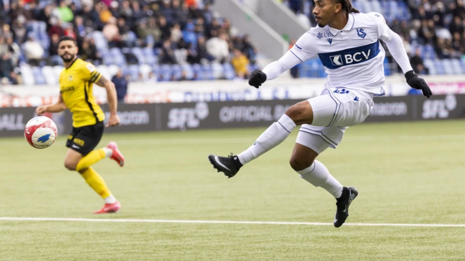 Super League: Lausanne-Sport surclasse YB 5-0, triplé de Bair