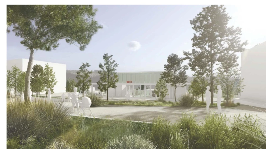 Plans et maquettes de la future gare de Cernier dévoilés