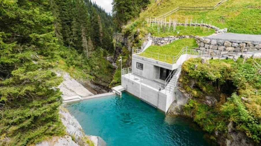 Centrale hydroélectrique de Sousbach (BE) mise en service par BKW