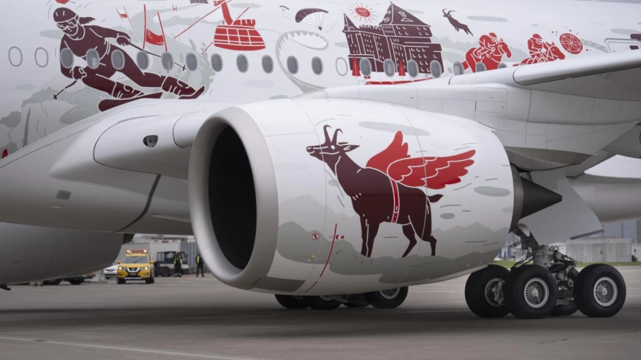 Swiss A350 « Lausanne » réalise son premier vol passagers