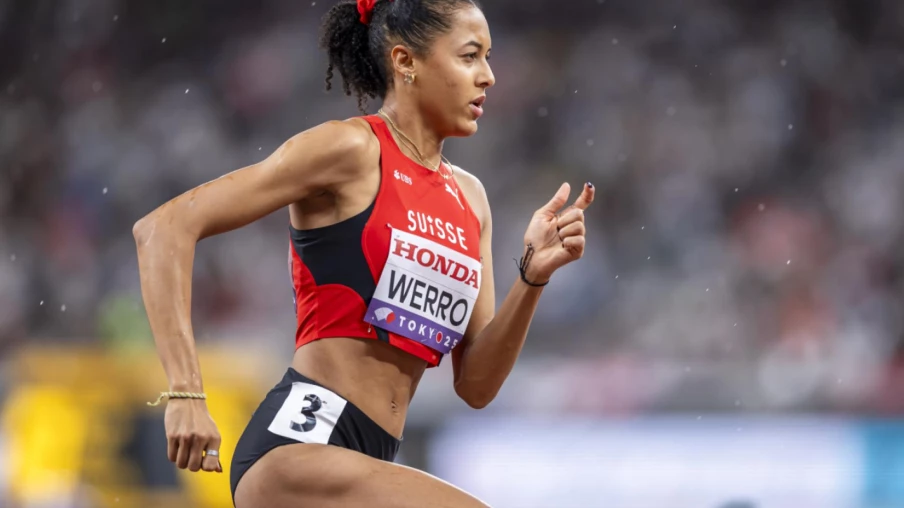 Audrey Werro, étoile montante 2025 d'European Athletics (800 m)