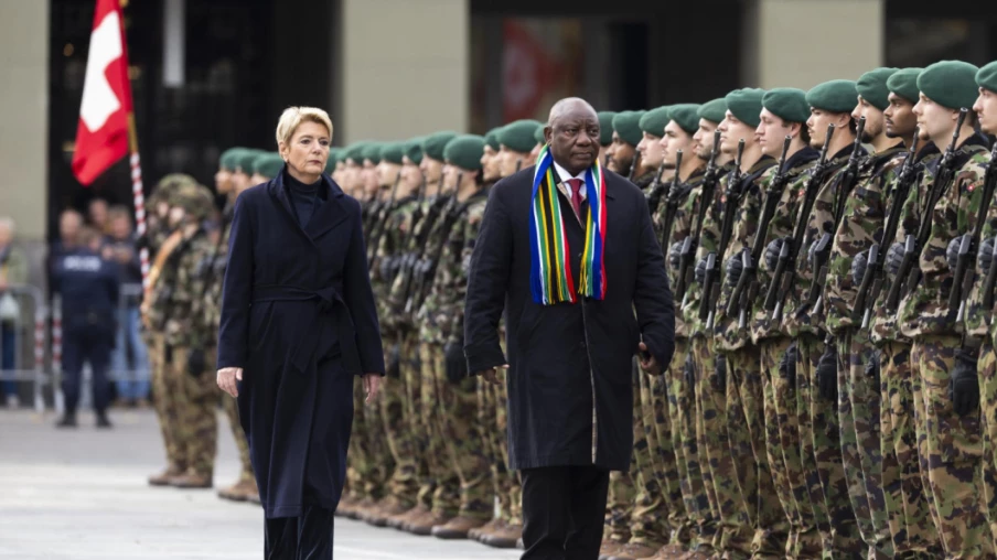 Suisse et Afrique du Sud: Ramaphosa veut renforcer la médiation