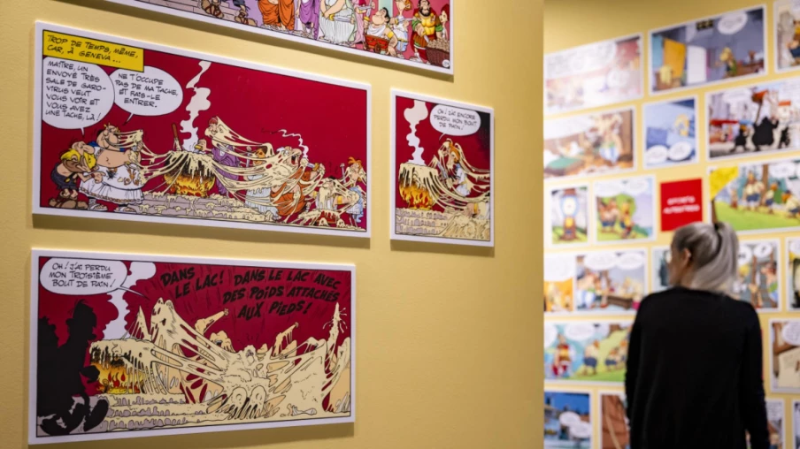 Exposition Astérix au château de St-Maurice : 38 226 visiteurs