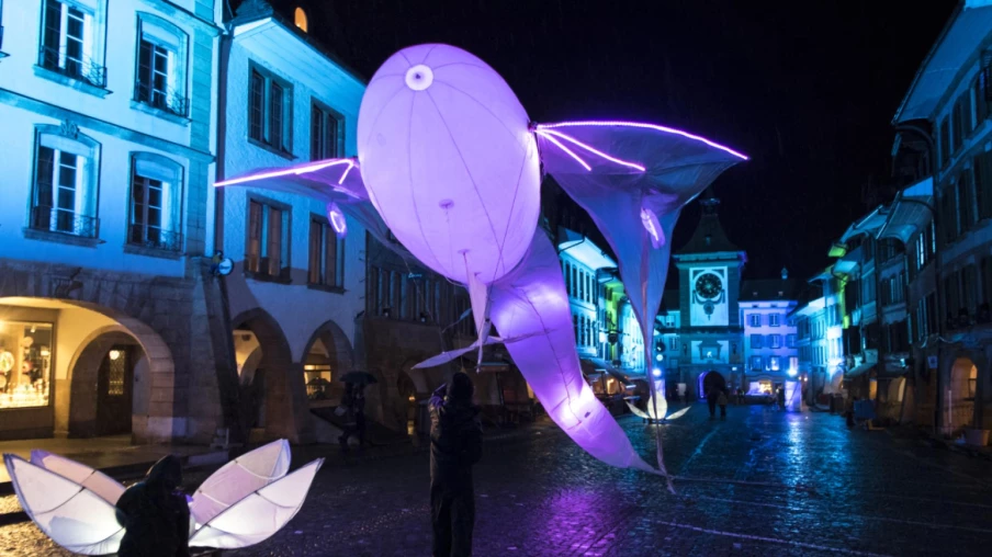 Festival des lumières de Morat : 10e édition et retour du Grand Bleu