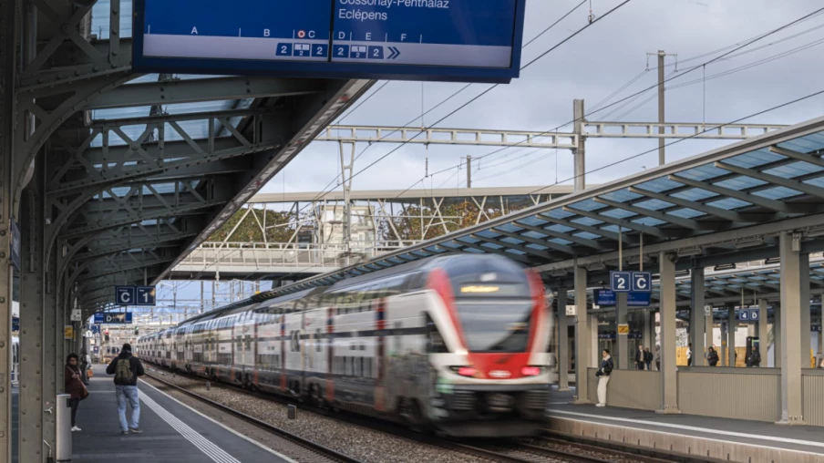 La Suisse championne d'Europe du train en 2024 : 2 519 km par habitant