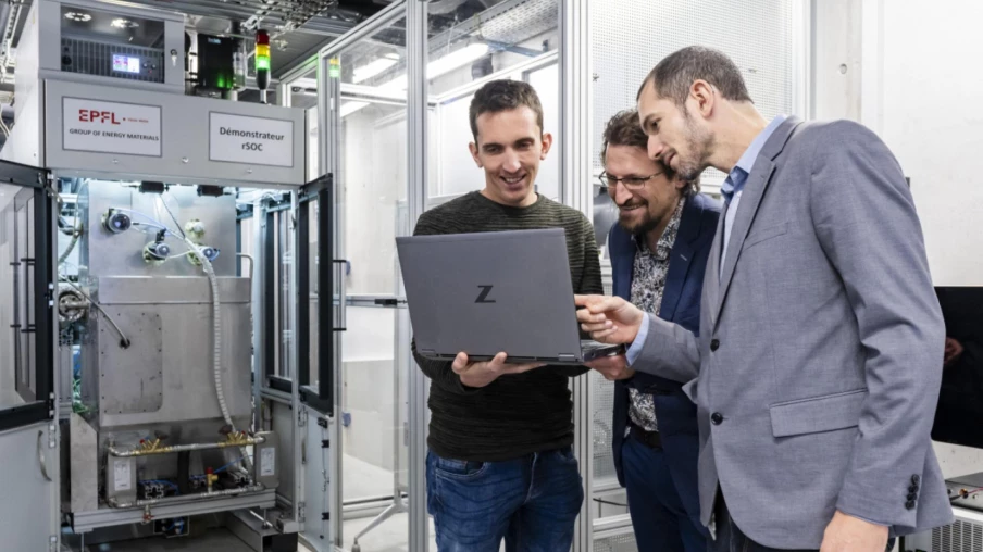 Démonstrateur power-to-gas inauguré à Sion : hydrogène et captage CO2