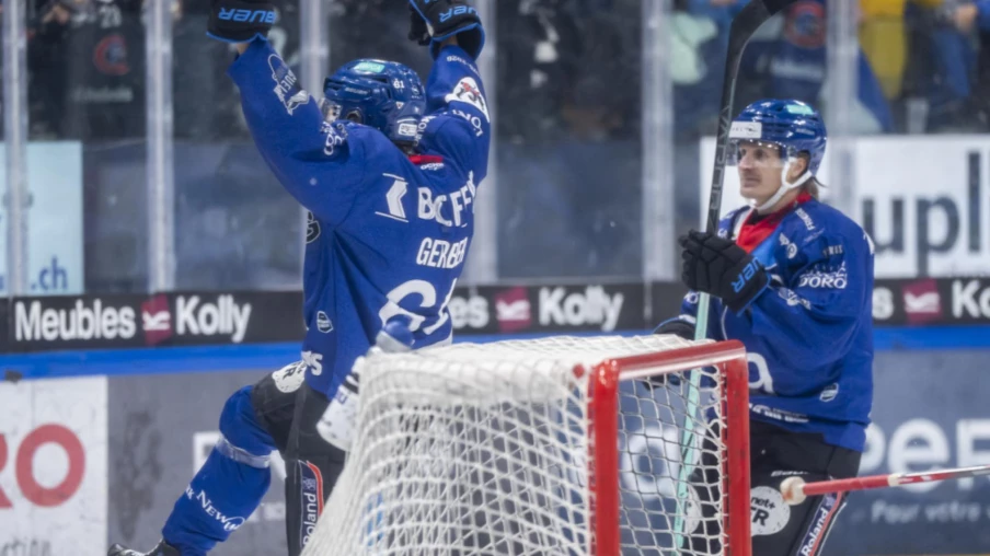 Fribourg bat Lausanne en National League; Genève et Ajoie s'imposent
