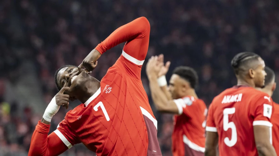 Rennes bat Monaco 4-1 : Embolo buteur, Zakaria expulsé, Pogba revient