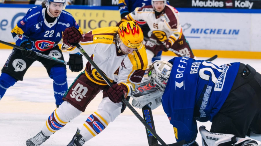 Genève-Servette s'impose 5-2 à Fribourg et dépasse les Dragons