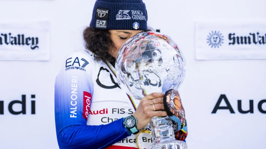 Federica Brignone remonte sur les skis à 72 jours des JO 2026