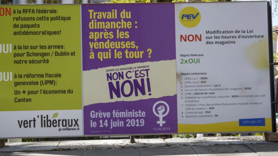 Genève pourrait revoter sur les ouvertures dominicales Genève pourrait revoter sur les ouvertures dominicales