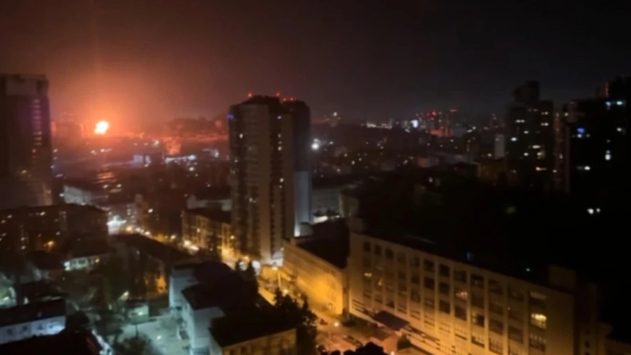 Ukraine: attaque aux drones russes à Kiev, 1 mort, 11 blessés