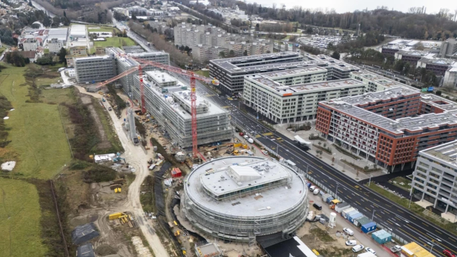 Le Campus Santé sort de terre à Chavannes-près-Renens