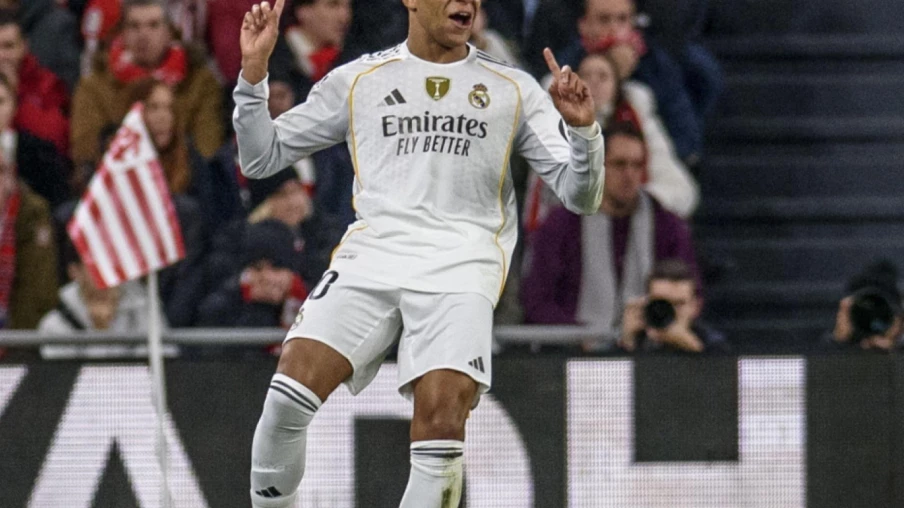 Real Madrid s'impose à San Mamés : doublé de Mbappé