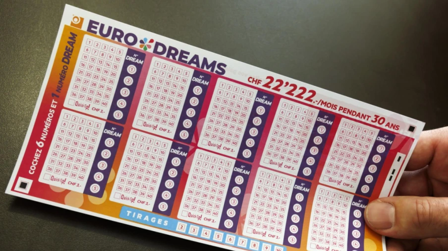 Eurodreams: un gagnant décroche 2'222 francs par mois pendant 5 ans