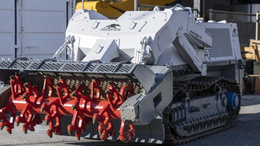 La fondation Digger pourra envoyer une machine de déminage en Ukraine