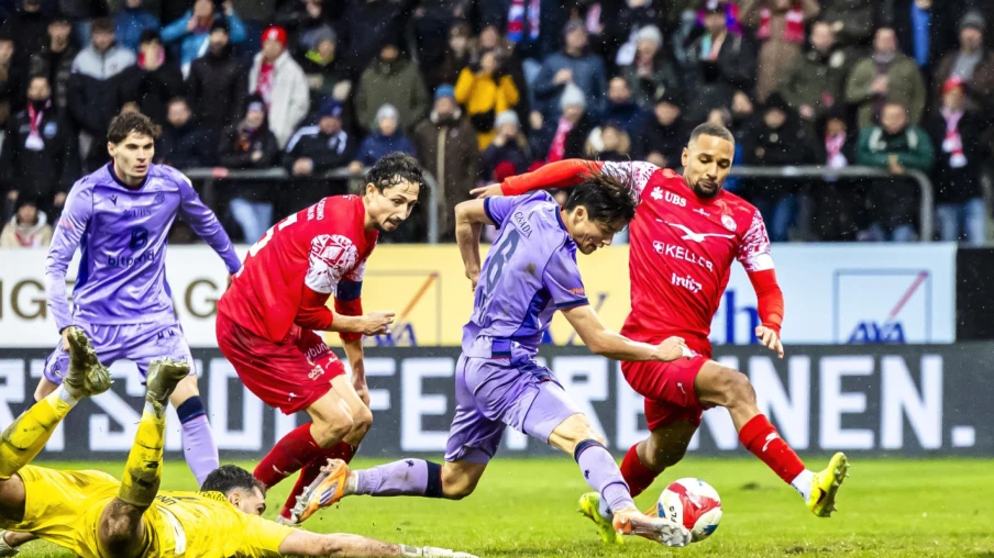 Bâle sauvé à Winterthour : victoire in extremis 2-1 en Super League