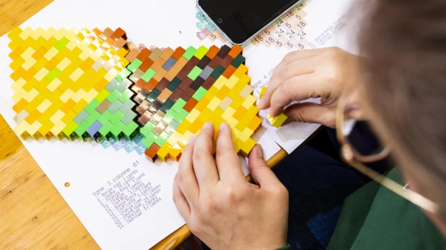 Fresque en Lego: Yverdon-les-Bains s'empare du record du monde