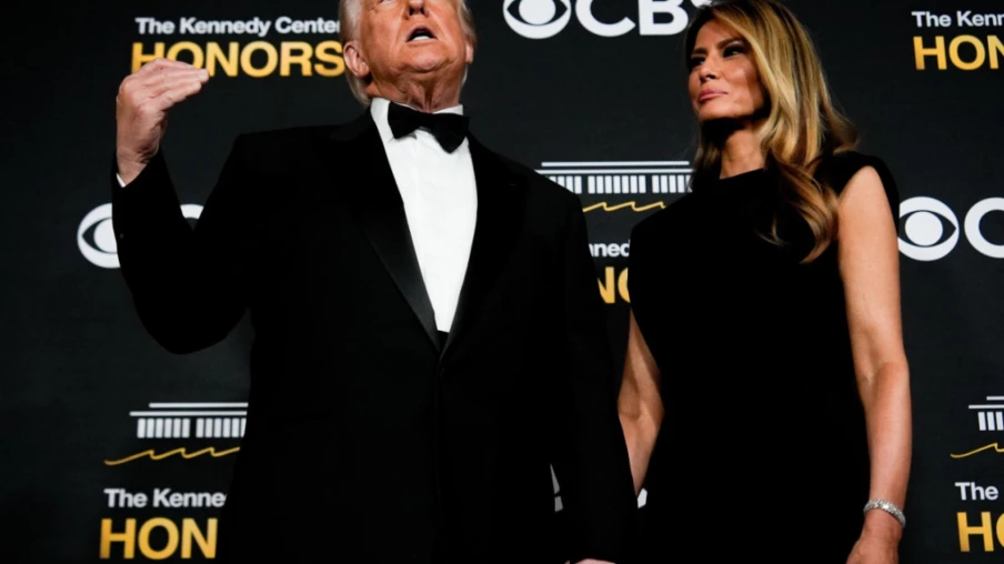 Trump à la tête du Kennedy Center pour les Kennedy Honors à Washington