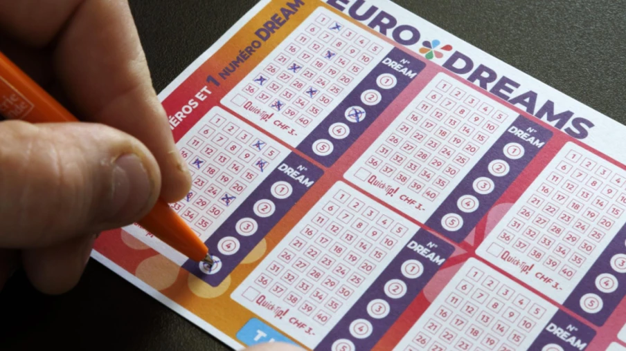 Eurodreams : aucun gagnant, 22'222 francs par mois en jeu