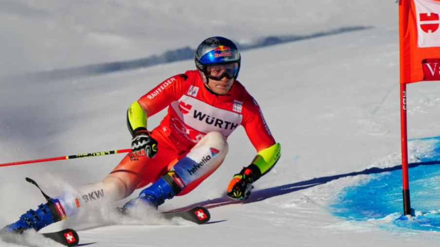 Val d'Isère géant : Brennsteiner en tête, trois suisses dans le top 7