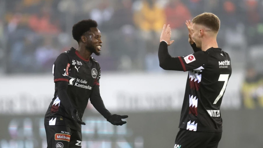 Saint-Gall bat Thoune 2-0 à la Stockhorn Arena