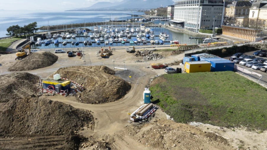 Fermeture du parking des Jeunes-Rives à Neuchâtel le 1er janvier 2026