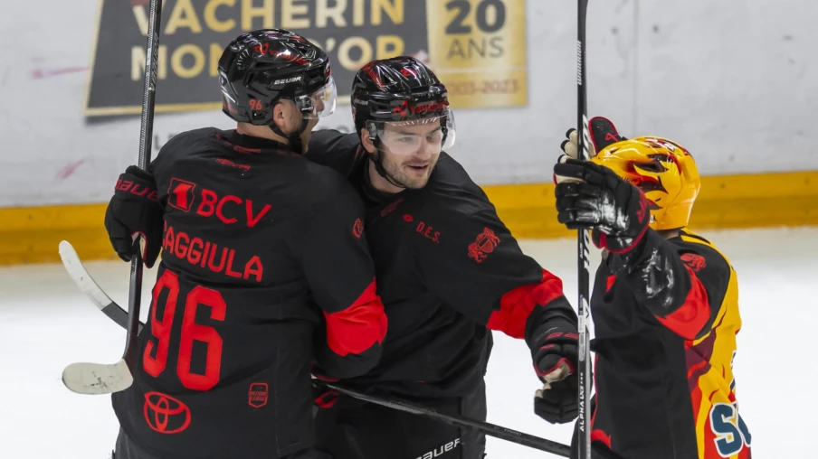 National League: Fribourg et Lausanne s'imposent, Genève recule