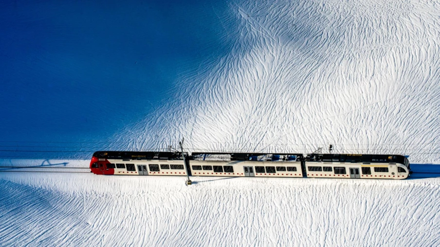 Train des neiges: Bulle à Gstaad les week-ends janv.–mars 2026