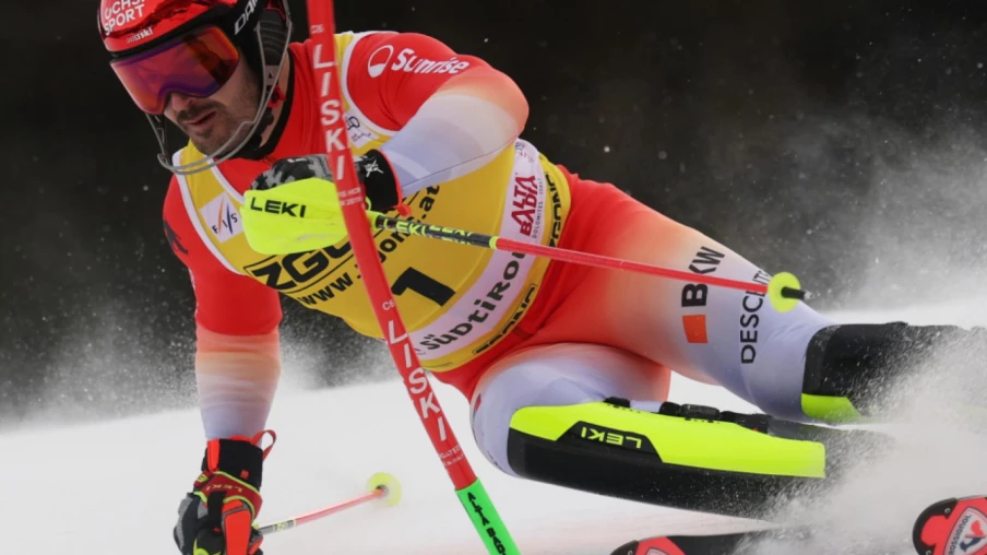 Slalom coupe du monde Alta Badia : Loïc Meillard 3e après la 1re manche