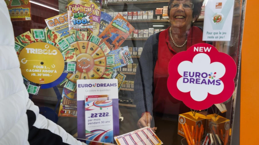 Vaud: 2222 francs par mois pendant 5 ans grâce à Eurodreams