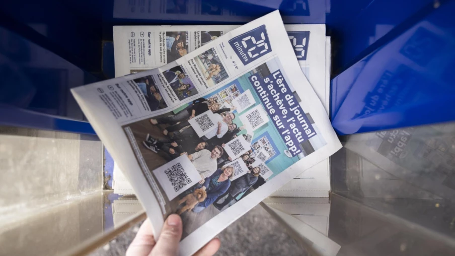 Dernier numéro papier de 20 minutes publié mardi