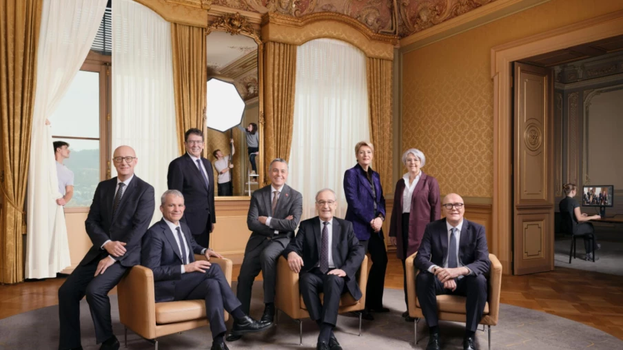 Photo officielle du Conseil fédéral 2026 : jeunesse et collégialité
