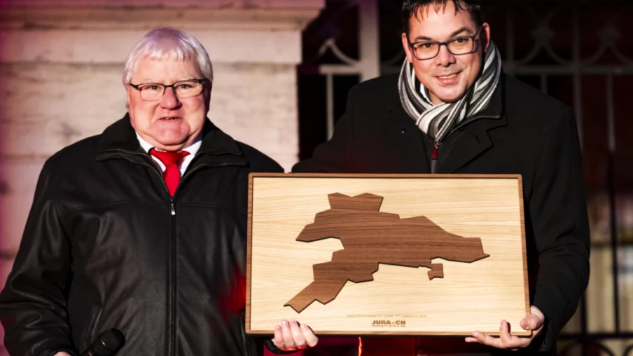 Moutier célèbre son transfert au Jura, le maire salue l'aboutissement