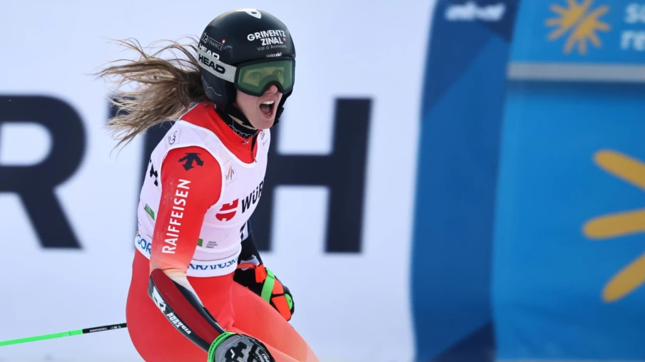 Camille Rast remporte son 1er géant en Coupe du monde à Kranjska Gora