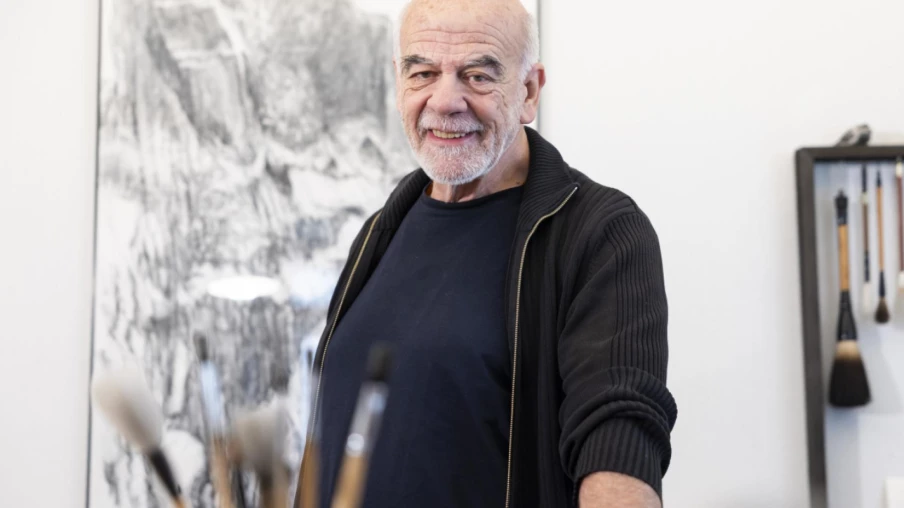 Exposition à Lausanne: Martial Leiter, dessins de paysages fugitifs