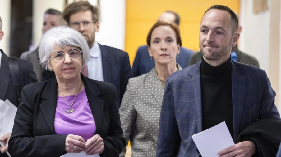 Elisabeth Baume-Schneider remercie les soignants de l'hôpital de Sion