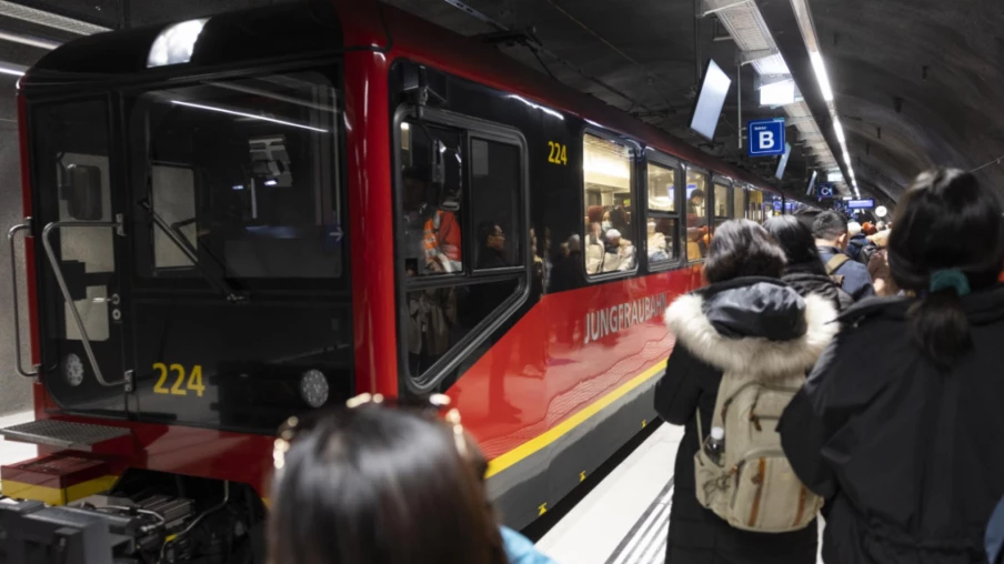 Fréquentation Jungfraubahn +3,2% en 2025 et objectifs 2030