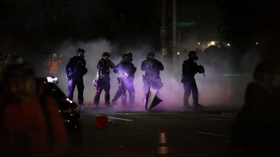 Portland : 2 blessés par des tirs de la police aux frontières