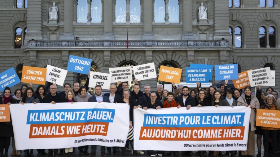La gauche appelle à voter oui pour le fonds climat le 8 mars