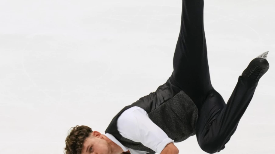 Lukas Britschgi 6e après le programme court à Sheffield