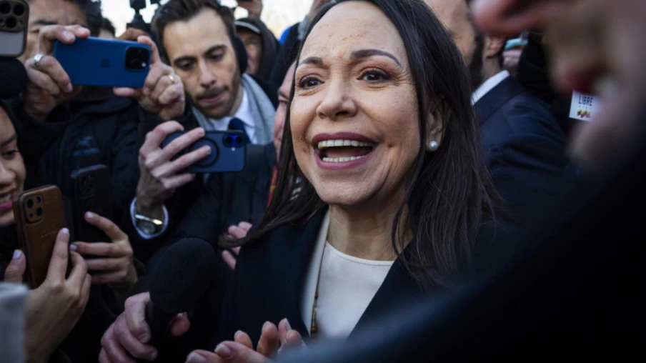 Maria Corina Machado offre sa médaille Nobel de la paix à Trump