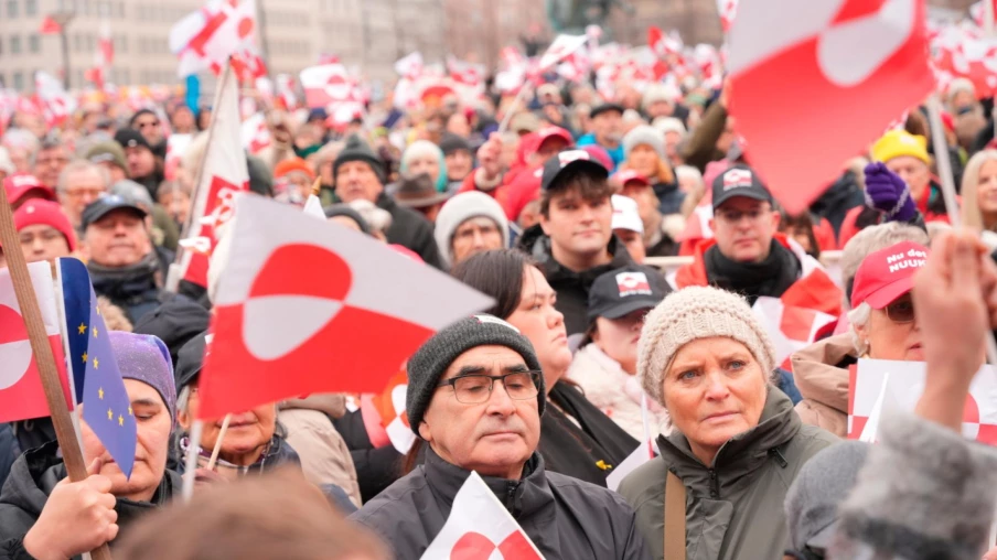 À Copenhague, des milliers protestent contre Trump pour le Groenland