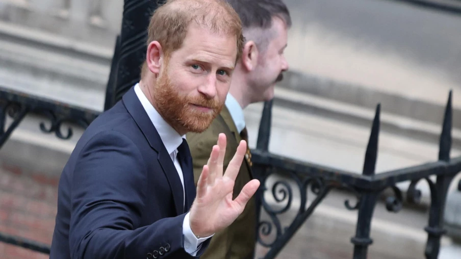 Le prince Harry à Londres pour un procès contre le Daily Mail