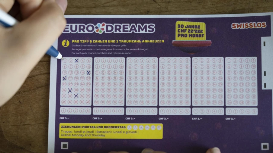 Eurodreams: pas de gagnant, rente de 22'222 CHF non attribuée