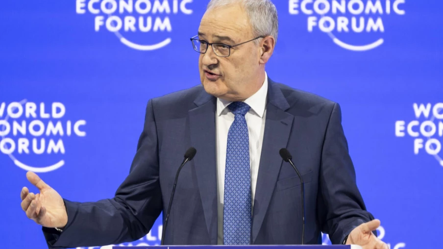 Guy Parmelin ouvre le WEF à Davos en pensée pour Crans-Montana